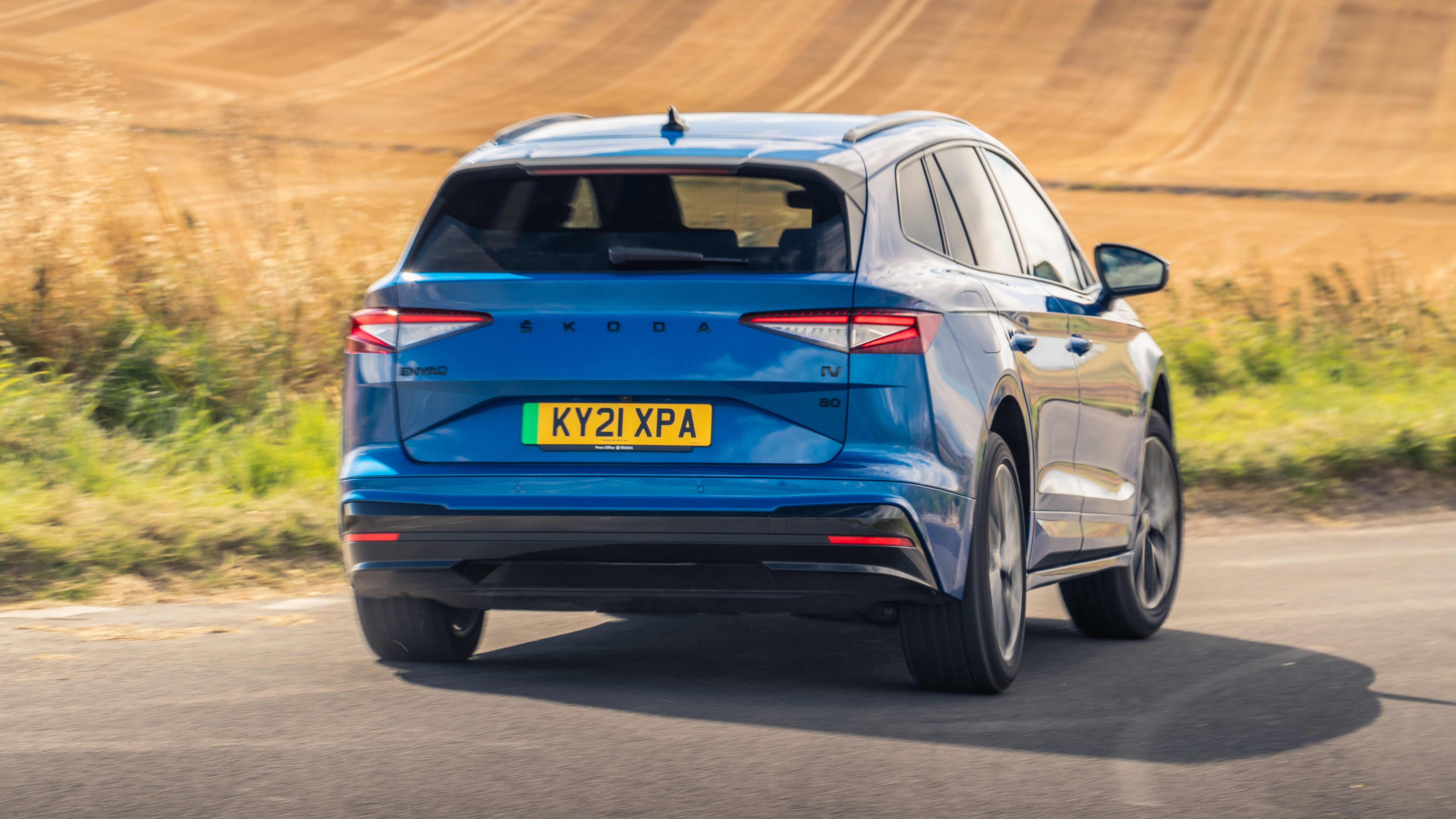 The big test Audi Q4 e tron vs Skoda Enyaq iV Top Gear